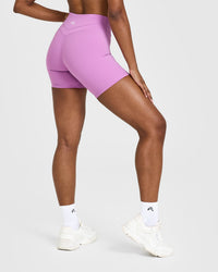 UnifiedMove™ High Waisted Shorts 6" | Orchid Purple