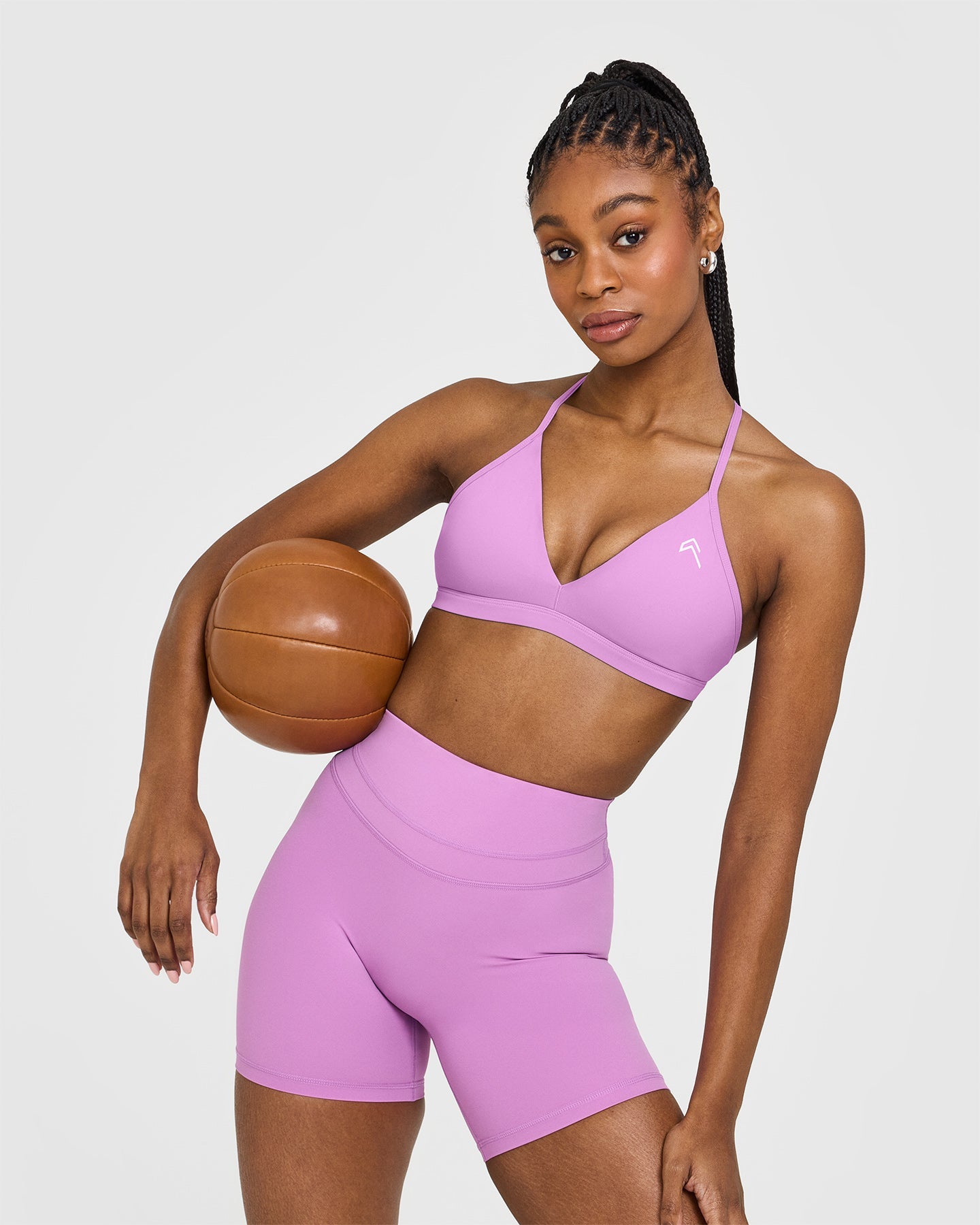 UnifiedMove™ High Waisted Shorts 6" | Orchid Purple