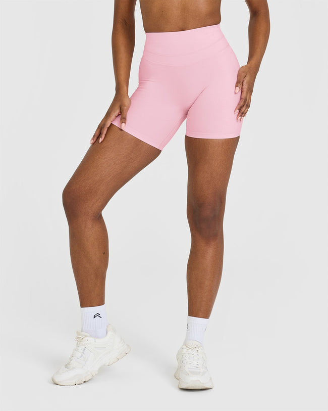 UnifiedMove™ High Waisted Shorts 6" | Petal Pink
