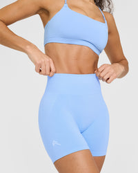 Effortless Seamless Shorts | Powdered Blue