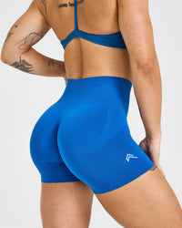 Effortless Seamless Shorts | Oasis Blue