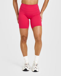 UnifiedMove™ Cycling Shorts 8" | Berry Bloom