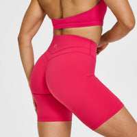 UnifiedMove™ Cycling Shorts 8" | Berry Bloom