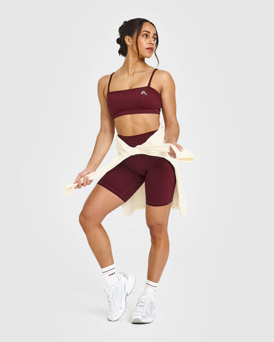 UnifiedMove™ Cycling Shorts 8" | Rosewood