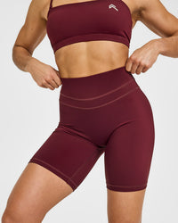 UnifiedMove™ Cycling Shorts 8" | Rosewood