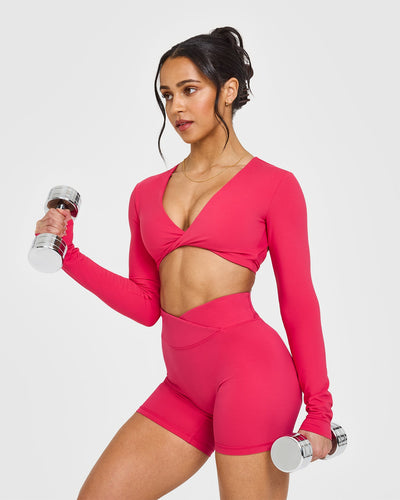 UnifiedMove™ Wrap Shorts 6" | Berry Bloom