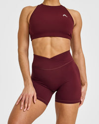 UnifiedMove Wrap Shorts 6" | Rosewood