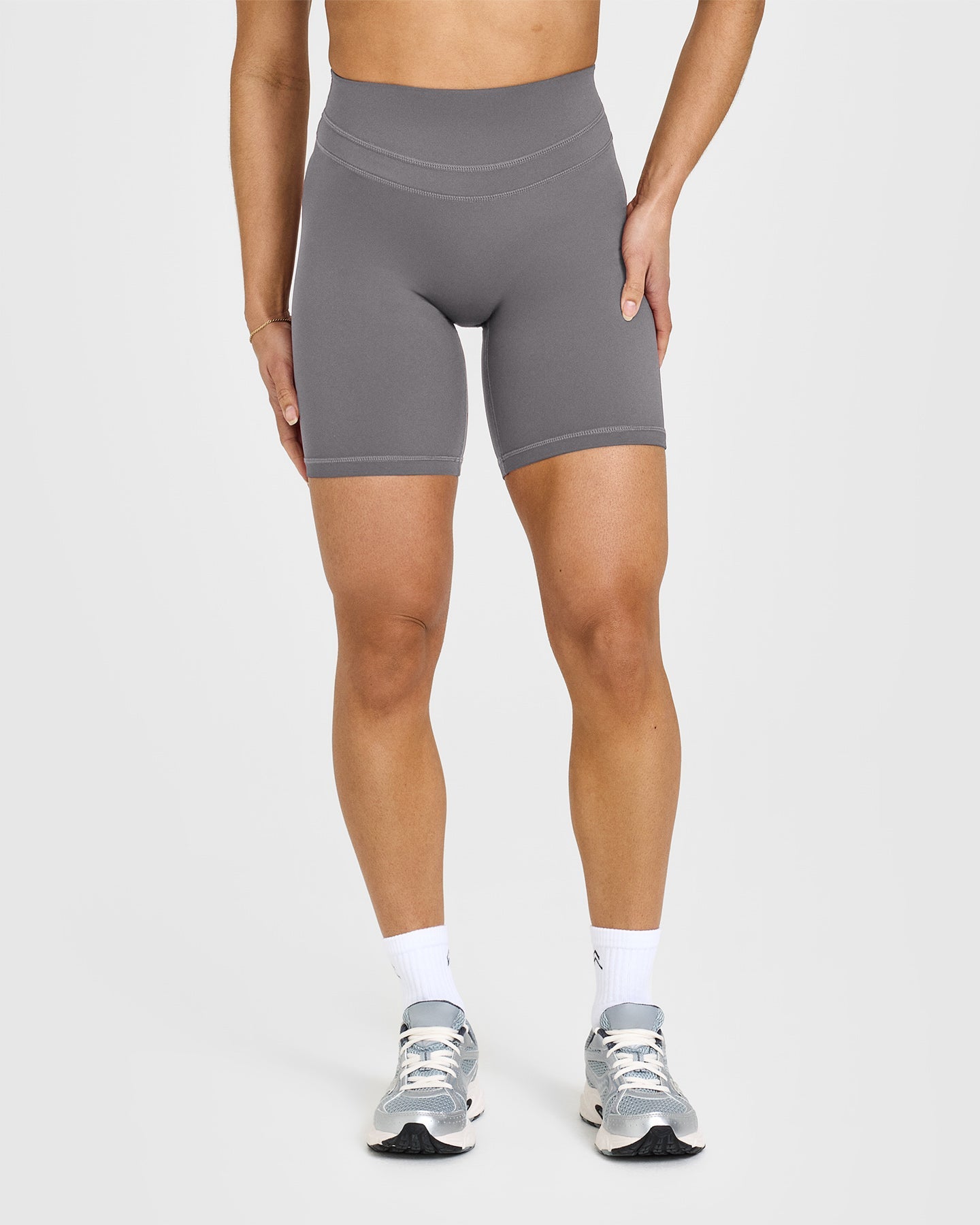 UnifiedMove Cycling Shorts 8" | Ash Grey