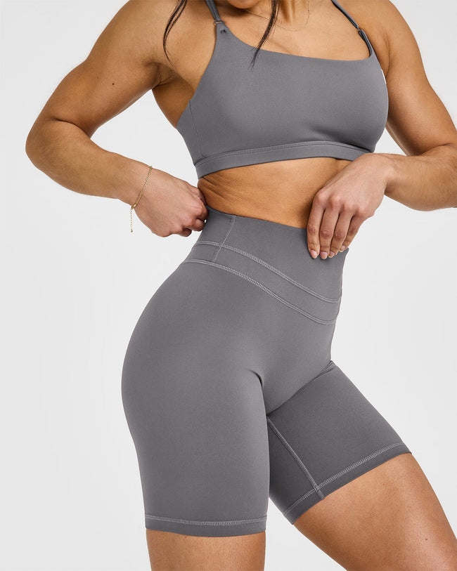 UnifiedMove Cycling Shorts 8" | Ash Grey