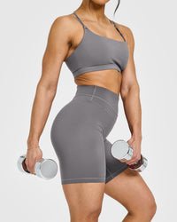 UnifiedMove Cycling Shorts 8" | Ash Grey