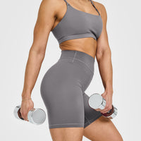 UnifiedMove Cycling Shorts 8" | Ash Grey