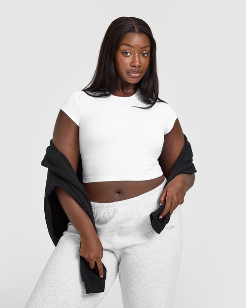 Oner Modal Cotton Icon Baby T-Shirt | White