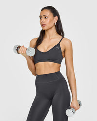 Timeless High Waisted Leggings | Coal