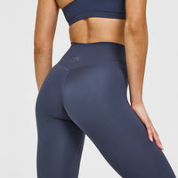 Timeless High Waisted Leggings | True Blue