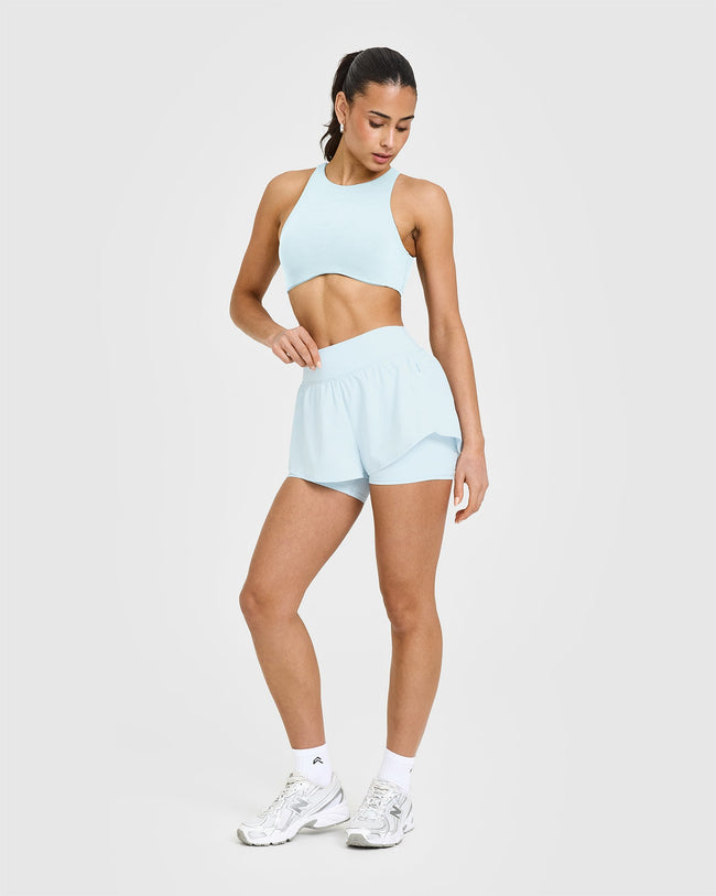 UnifiedMove™ Double Layer Shorts 5" | Cloud Blue