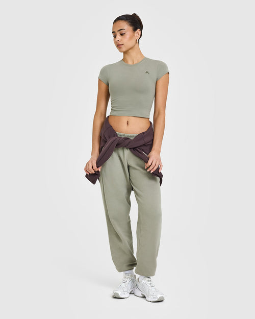 Cotton Icon Baby T-Shirt | Soft Sage Green