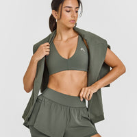 UnifiedMove™ Double Layer Shorts 5" | Dark Khaki