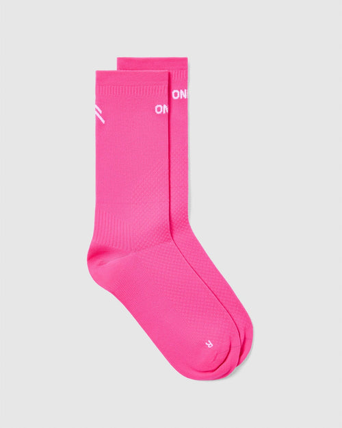 Oner Modal Crew Running Socks 1 Pack | Neon Pink