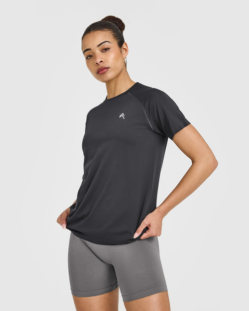 Oner Modal Go To Seamless Loose Top | Coal