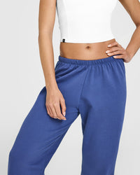 Lightweight Graphic Joggers | Shadow Blue