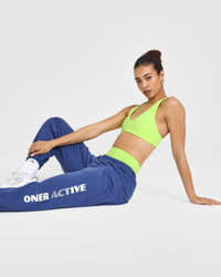 Lightweight Graphic Joggers | Shadow Blue