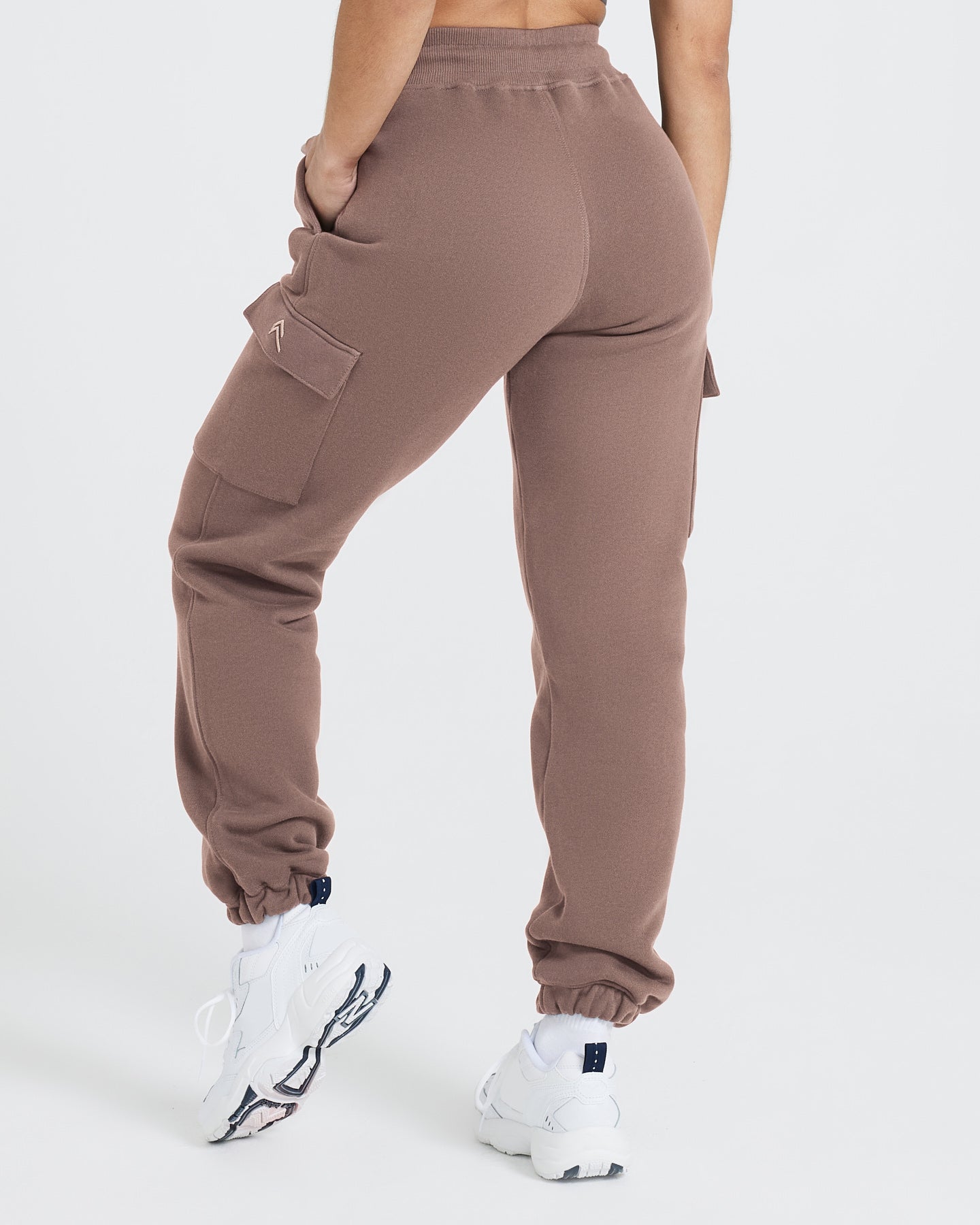 Brown Joggers Women - Front Zip Pockets | Oner Active US