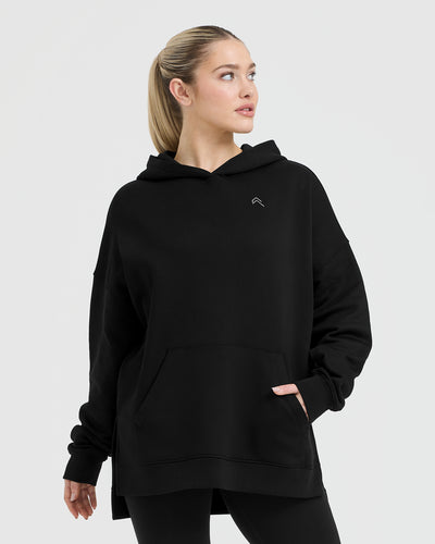 All Day Longline Hoodie Black | Oner Active US