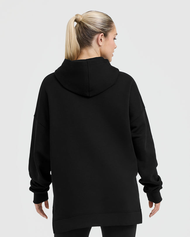 All Day Longline Hoodie Black | Oner Active US