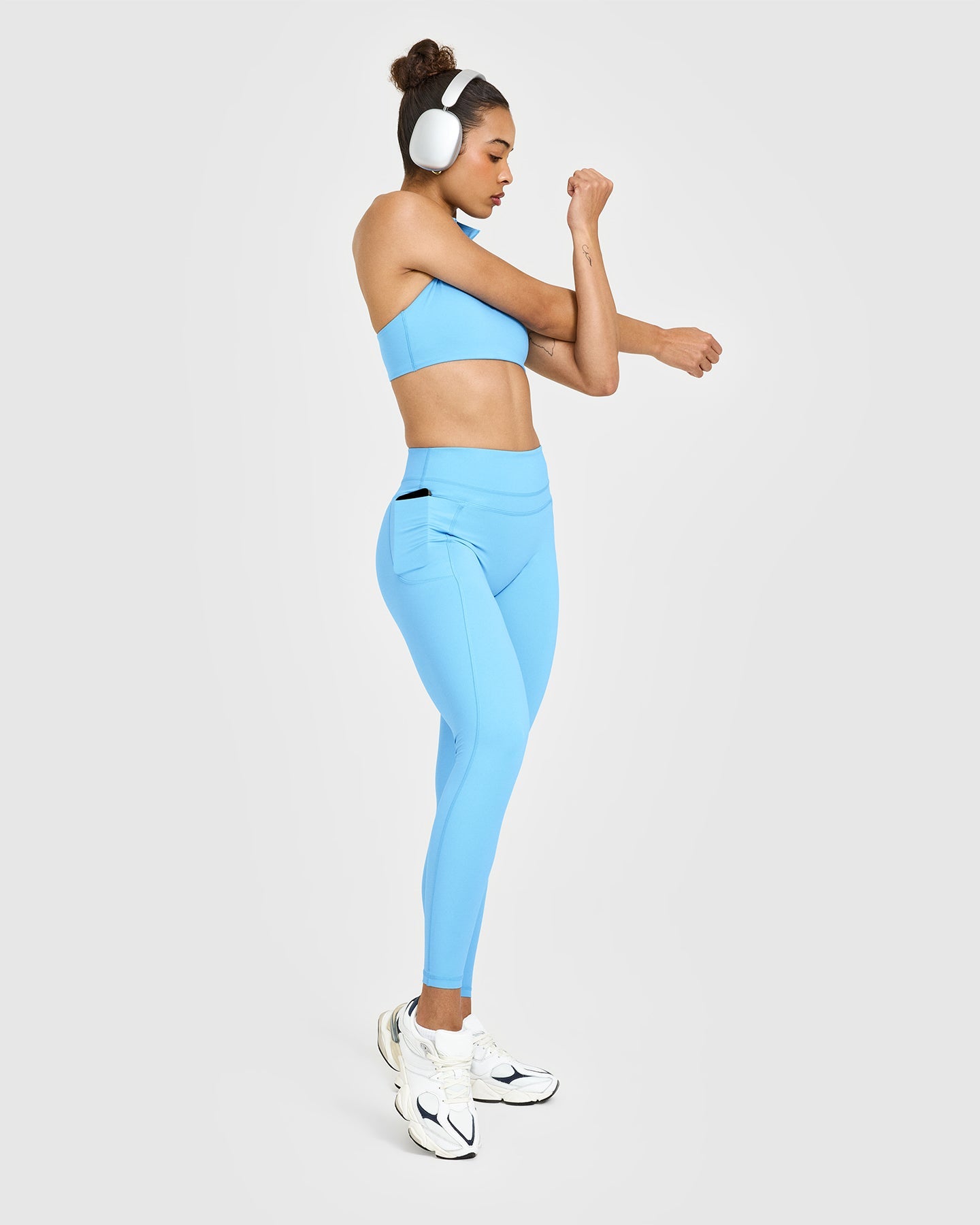 UnifiedMove™ High Waisted Pocket Leggings | Arctic Blue