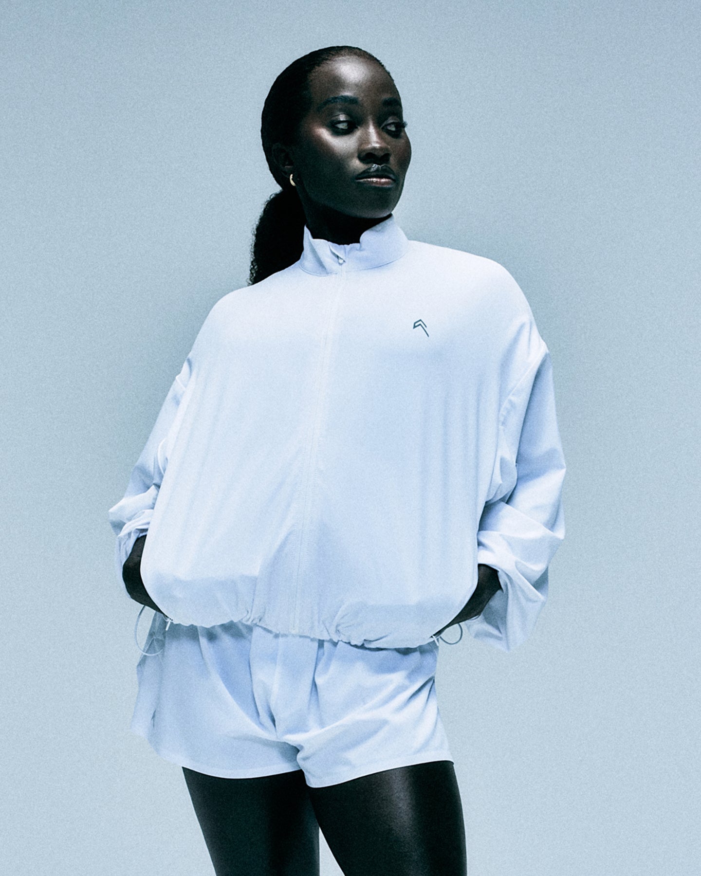 AirMove™ Jacket with Bonding with Reflective Logo | White