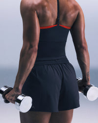 AirMove™ Lined Pocket Shorts 2" | Oil Blue