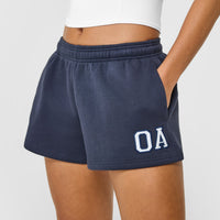 Foundations Oversized Oner Girlfriend Shorts | True Blue