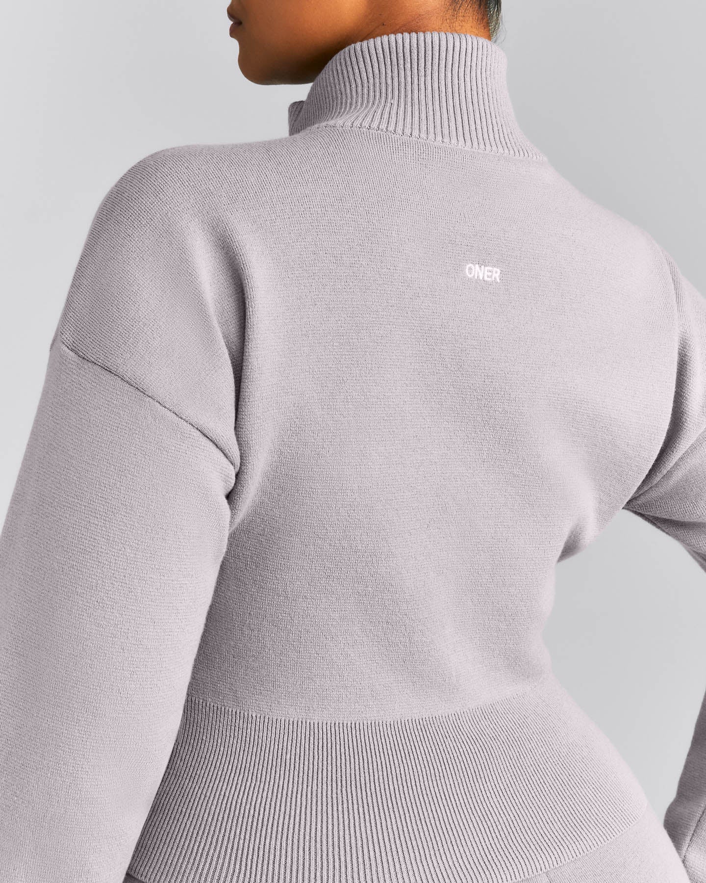 Mid Weight Cotton Knit Cardigan | Dark Zinc Gray