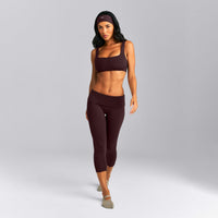SoftMotion™ Headband with Gray Logo | Plum Brown