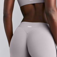 SoftMotion™ Mid Rise Micro Shorts 4" | Zinc Gray