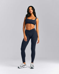 SoftMotion™ Soft Square Neck Sports Bra New Branding | True Blue