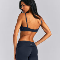 SoftMotion™ Strappy Scoop Bralette New Branding | True Blue