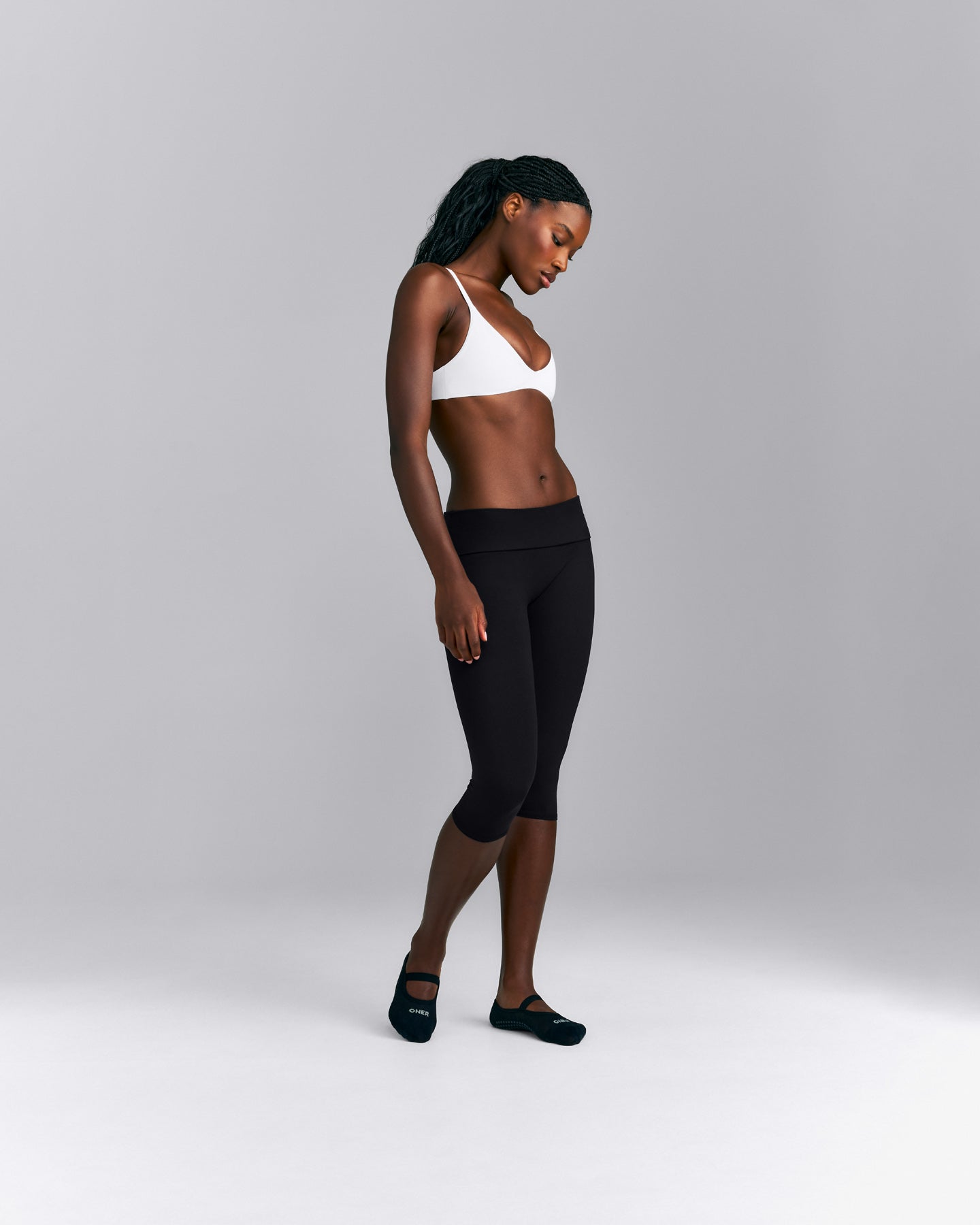 SoftMotion™ Strappy Scoop Bralette | White