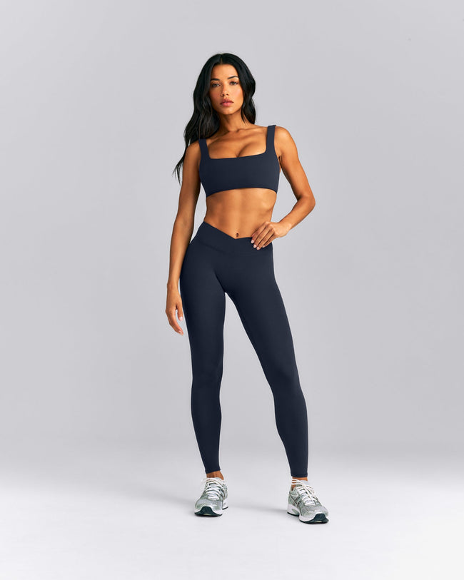 SoftMotion™ Wrap Leggings New Branding | True Blue