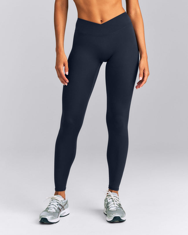 SoftMotion™ Wrap Leggings New Branding | True Blue