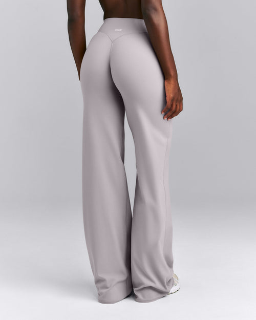 SoftMotion™ Wrap Straight Leg Pants New Branding | Zinc Gray