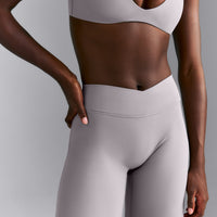 SoftMotion™ Wrap Straight Leg Pants New Branding | Zinc Gray