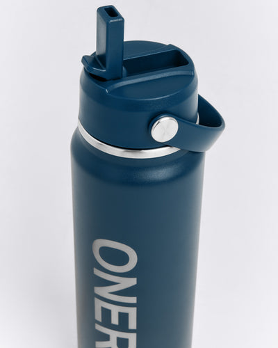 Stainless Steel Water Flask | Storm Blue
