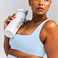 Stainless Steel Water Flask | White