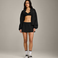 EasyLift™ Ultra Minimal Bralette with Gray Logo | Black