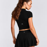 Oner Seamless Fitted Top | Black