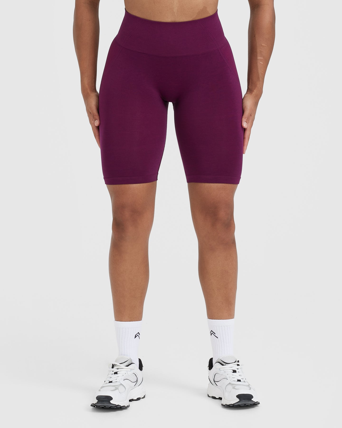 Women's Biker Shorts Ripe Fig Seamfree Oner Active US
