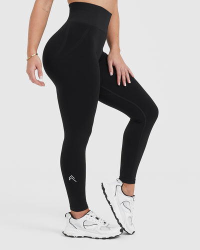 Womens High Waist Yoga Oner Active Leggings And Top Set Athletic