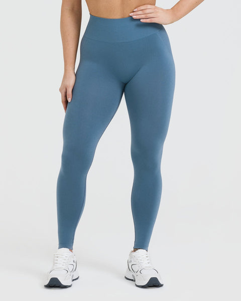 Workout Leggings Women's - Moonstone Blue | Oner Active US