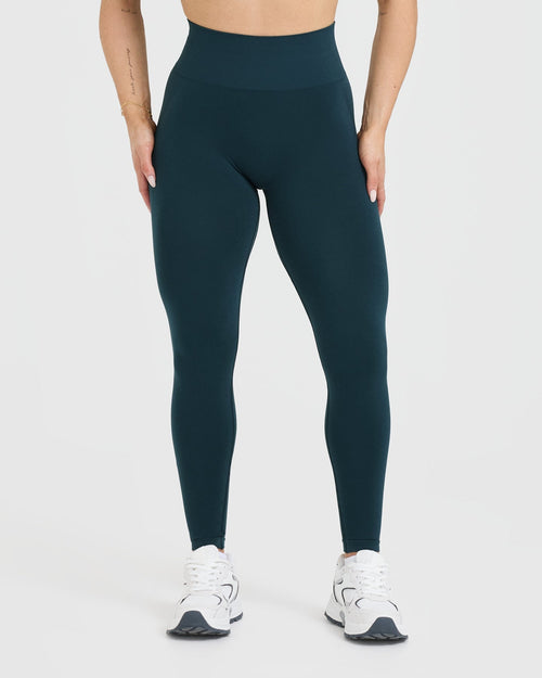 Oner Modal Effortless Seamless Leggings | Oil Blue